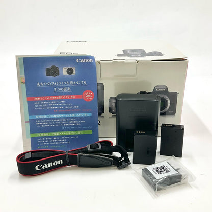 【最速発送】Canon デジタル一眼 EOS Kiss M2 ボディ [ブラック]【難有】