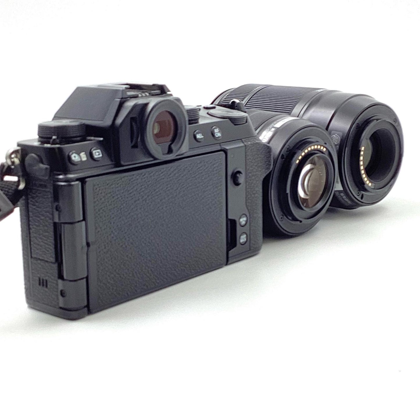 【全額返金保証】【最速発送】FUJIFILM デジタル一眼 X-S10 ダブルズームレンズキット ブラック 美品 動作確認済