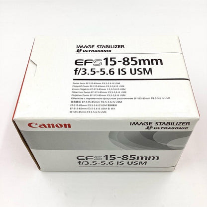 【全額返金保証】【最速発送】Canon EF-S 15-85mm F3.5-5.6 IS USM 新品未開封 即納OK