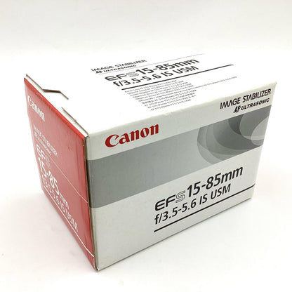 【全額返金保証】【最速発送】Canon EF-S 15-85mm F3.5-5.6 IS USM 新品未開封 即納OK