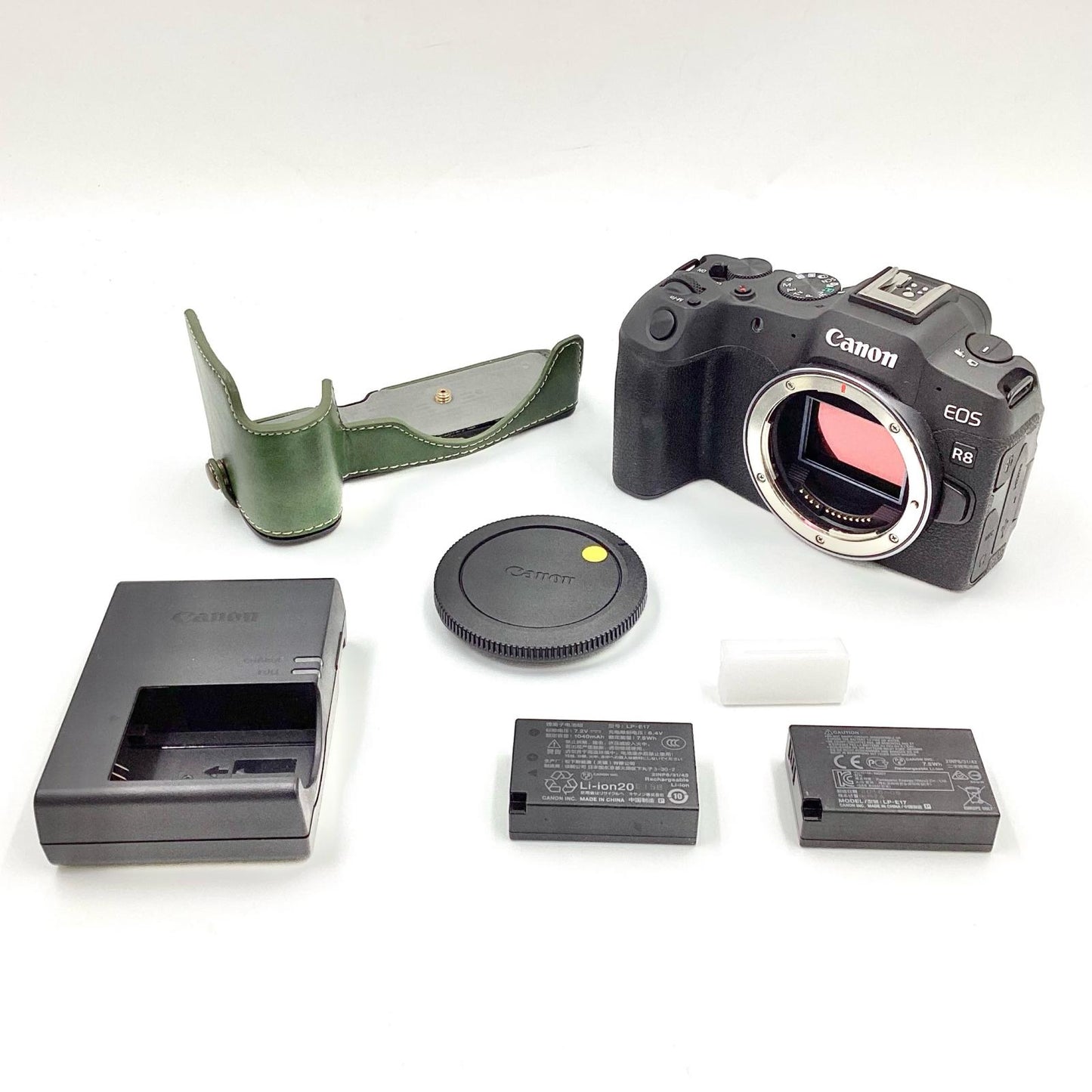 【全額返金保証】【最速発送】Canon デジタル一眼 EOS R8 ボディ ブラック 美品 動作確認済