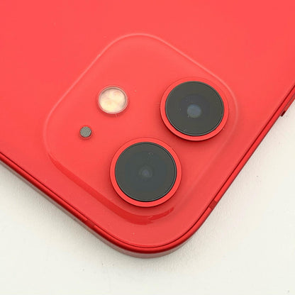 【全額返金保証】【最速発送】Apple iPhone iPhone 12 64GB (PRODUCT)RED 楽天モバイル 白ロム 超美品 動作確認済 100%