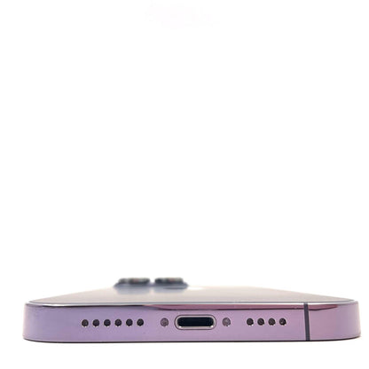 【全額返金保証】【最速発送】Apple iPhone iPhone 14 Pro Max 1TB ディープパープル SIMフリー 白ロム 動作確認済 84%