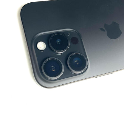 【全額返金保証】【最速発送】Apple iPhone iPhone 15 Pro 256GB ブラックチタニウム SIMフリー 白ロム 動作確認済 80%