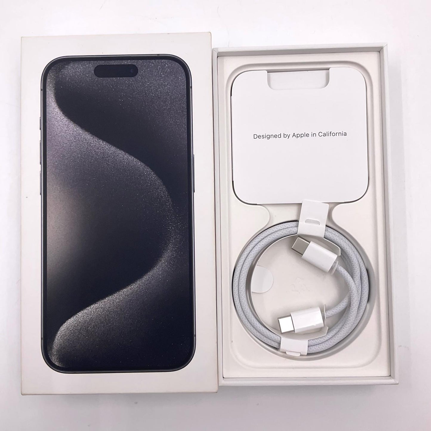 【全額返金保証】【最速発送】Apple iPhone iPhone 15 Pro 256GB ブラックチタニウム SIMフリー 白ロム 動作確認済 80%