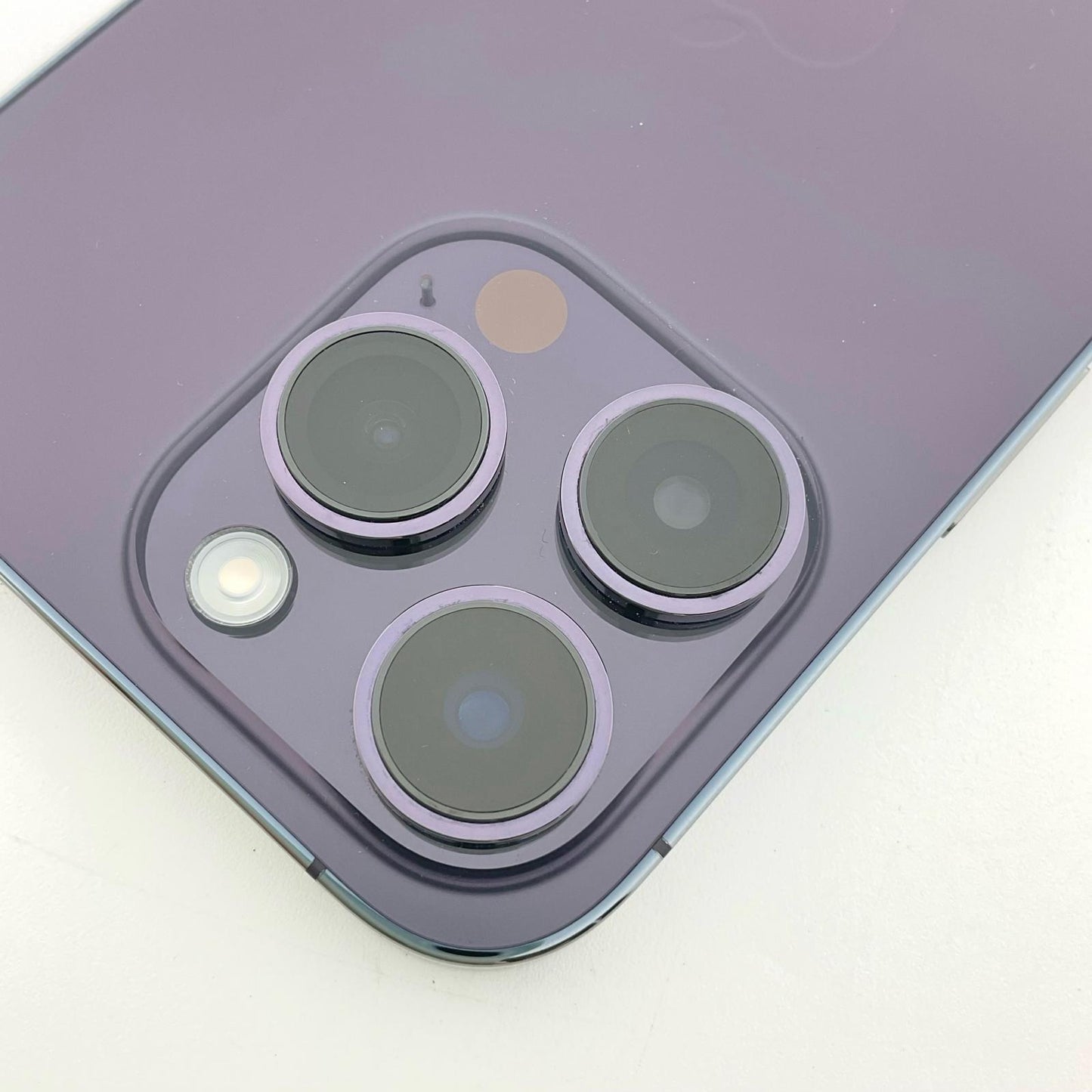 【全額返金保証】【最速発送】Apple iPhone iPhone 14 Pro 256GB ディープパープル SIMフリー 白ロム 動作確認済 80%