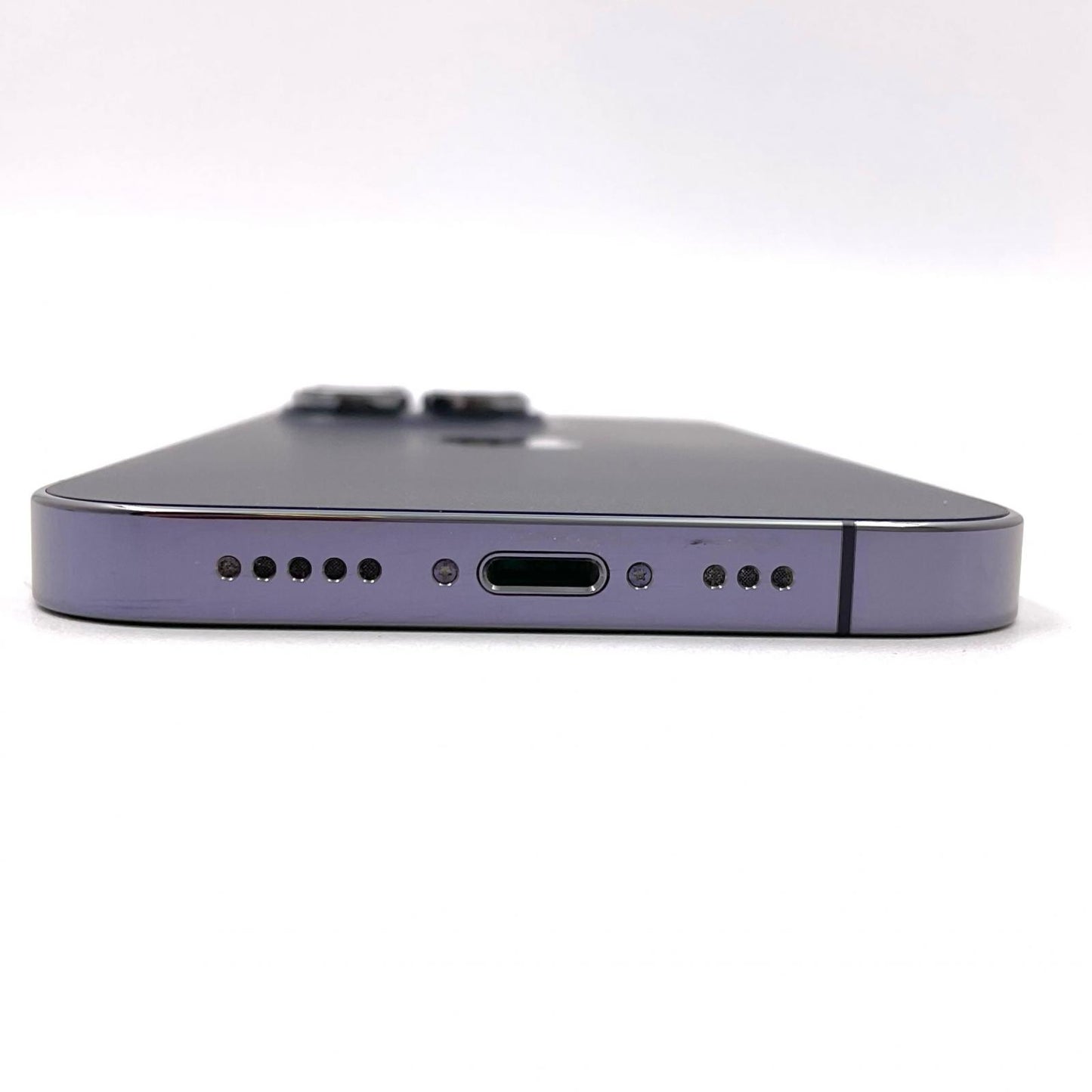 【全額返金保証】【最速発送】Apple iPhone iPhone 14 Pro 256GB ディープパープル SIMフリー 白ロム 動作確認済 80%
