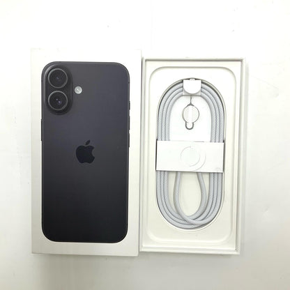 【全額返金保証】【最速発送】Apple iPhone iPhone 16 256GB ブラック SIMフリー 白ロム 動作確認済 99%