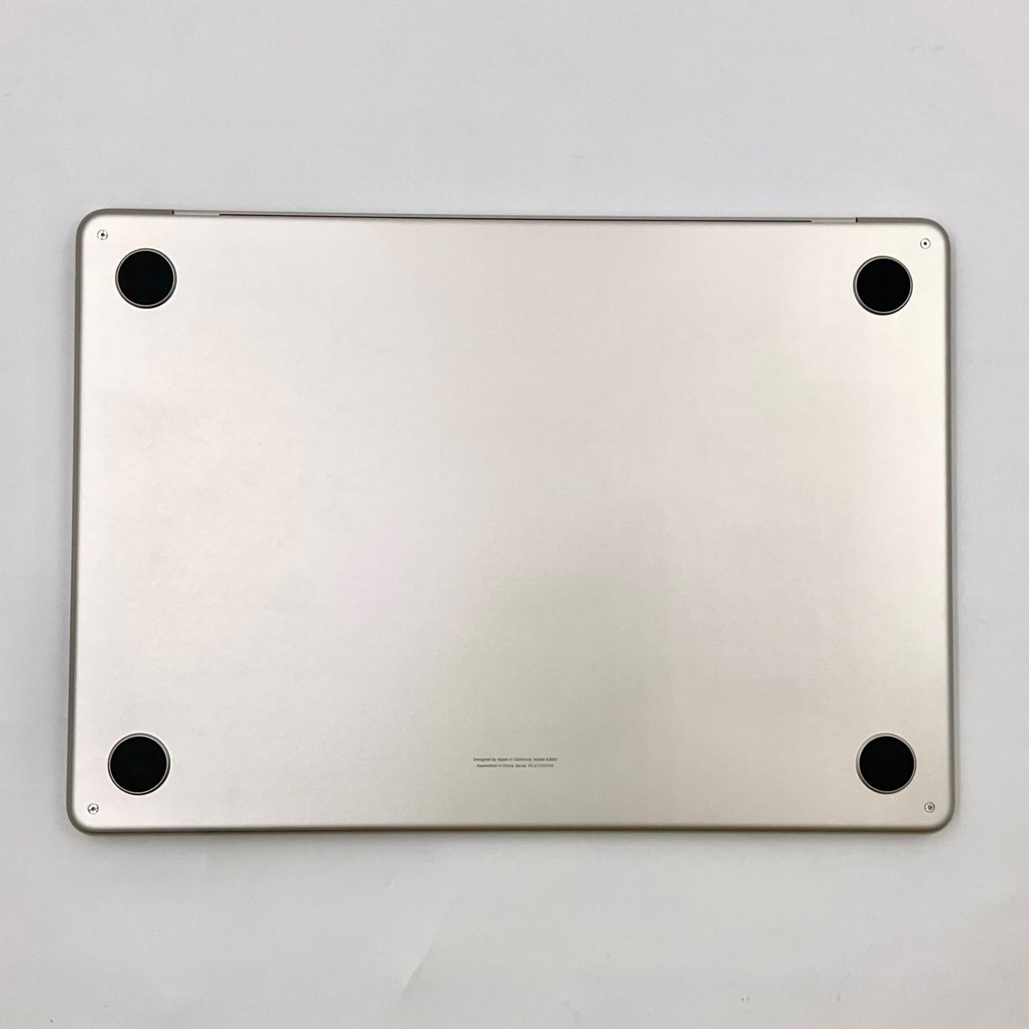 【全額返金保証】【最速発送】Apple MacBook Air 13インチ 2022 Apple M2 16GB SSD 512GB スターライト 95% 動作確認済