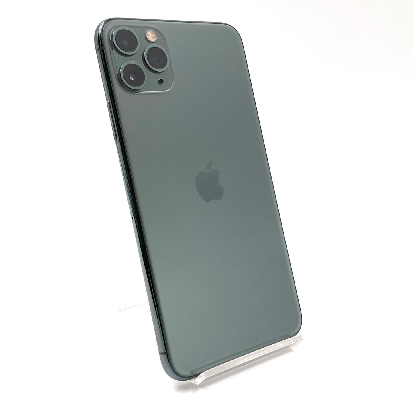【最速発送】Apple iPhone iPhone 11 Pro Max 256GB ミッドナイトグリーン Softbank SIMフリー 白ロム【難有】 84%