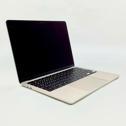 【全額返金保証】【最速発送】Apple MacBook Air 13インチ 2022 Apple M2 8GB SSD 256GB スターライト 100% 超美品 動作確認済