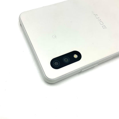 【全額返金保証】【最速発送】Sony Xperia Ace II 64GB ホワイト docomo SO-41B 白ロム 動作確認済