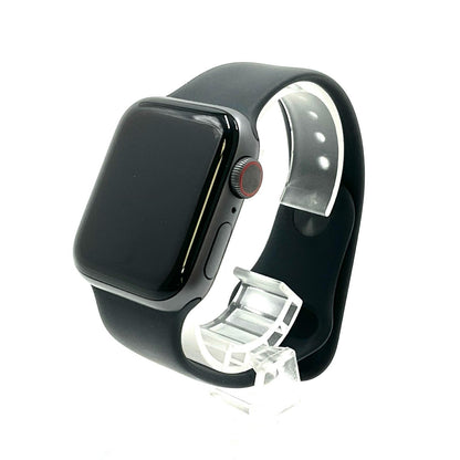 【全額返金保証】【最速発送】Apple Watch Series 4 アルミニウム 40mm GPS+Cellular 白ロム 83% 美品 動作確認済