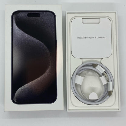 【全額返金保証】【最速発送】Apple iPhone iPhone 15 Pro 1TB ブラックチタニウム SIMフリー 動作確認済 78%