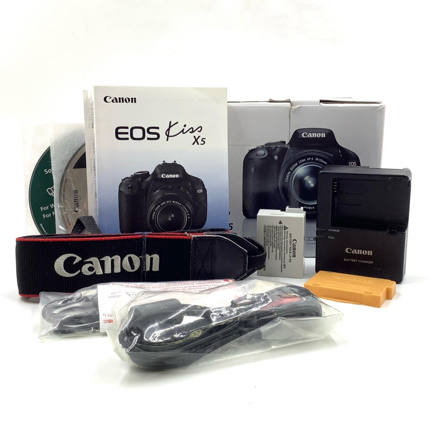 【最速発送】Canon デジタル一眼 EOS Kiss X5 ボディ ブラック【難有】