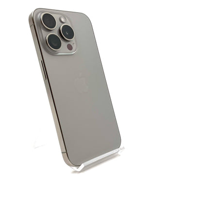 【全額返金保証】【最速発送】Apple iPhone iPhone Pro 15 Pro 256GB ナチュラルチタニウム SIMフリー 白ロム 動作確認済 89%