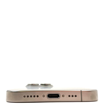 【全額返金保証】【最速発送】Apple iPhone iPhone Pro 15 Pro 256GB ナチュラルチタニウム SIMフリー 白ロム 動作確認済 89%
