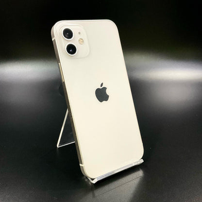 【最速発送】Apple iPhone iPhone 12 128GB ホワイト docomo 白ロム【難有】 77%