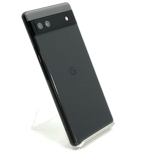 【全額返金保証】【最速発送】Google Pixel 6a 128GB Charcoal au SIMフリー GB17L 白ロム 動作確認済