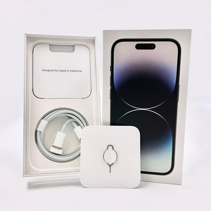 【全額返金保証】【最速発送】Apple iPhone iPhone Pro 14 Pro 256GB スペースブラック SIMフリー 白ロム 動作確認済 80%