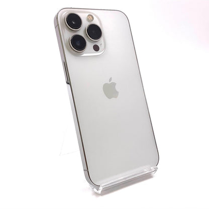 【全額返金保証】【最速発送】Apple iPhone iPhone 13 Pro 256GB シルバー Softbank SIMフリー 白ロム 動作確認済 83%