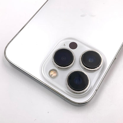 【全額返金保証】【最速発送】Apple iPhone iPhone 13 Pro 256GB シルバー Softbank SIMフリー 白ロム 動作確認済 83%