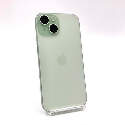 【全額返金保証】【最速発送】Apple iPhone iPhone 15 128GB グリーン Softbank SIMフリー 動作確認済 88%