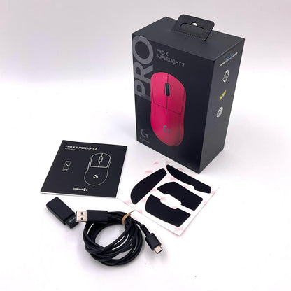 【全額返金保証】【最速発送】Logicool PRO X SUPERLIGHT 2 G-PPD-004WL-MG 動作確認済