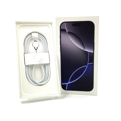 【全額返金保証】【最速発送】Apple iPhone iPhone 16 Pro Max 256GB ブラックチタニウム SIMフリー 白ロム 美品 動作確認済 100%