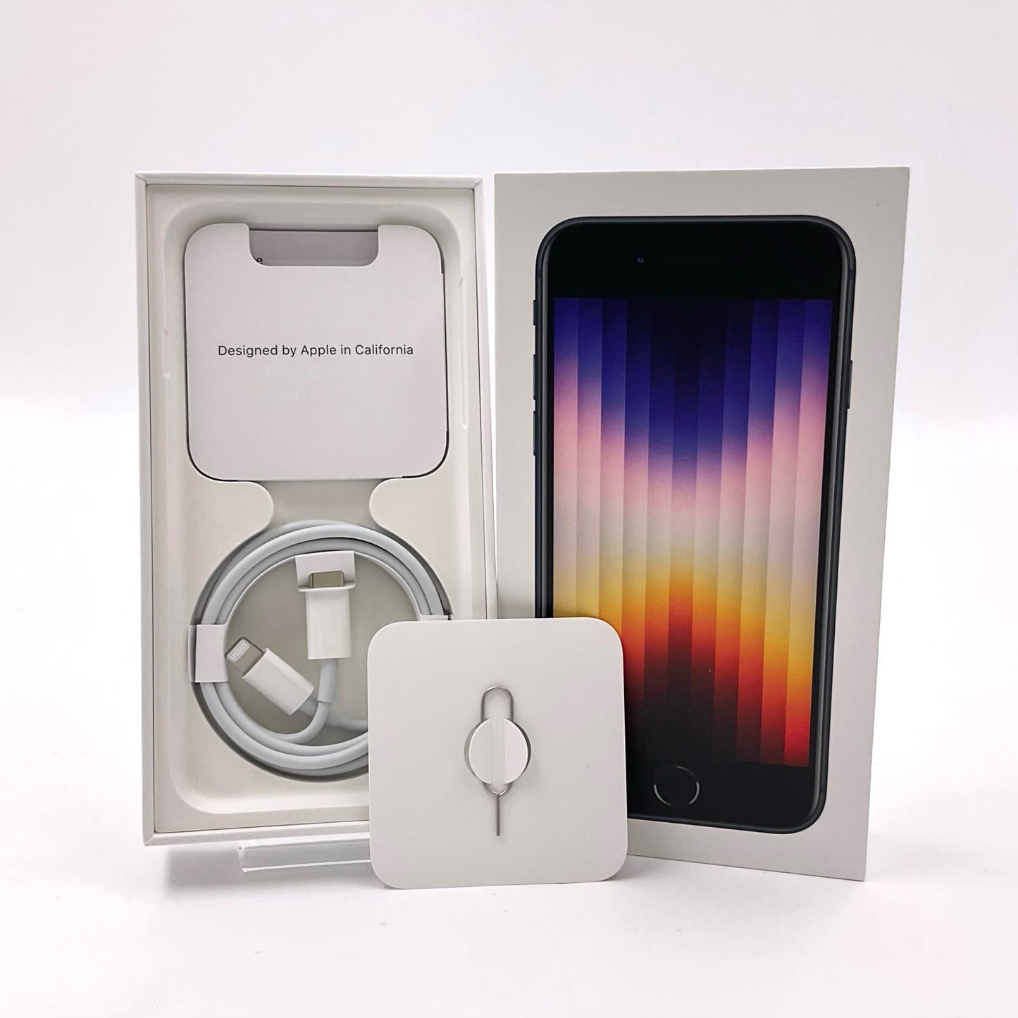 【全額返金保証】【最速発送】Apple iPhone iPhone SE（第3世代） 128GB ミッドナイト SIMフリー 白ロム 動作確認済 79%