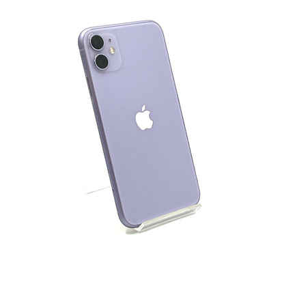 【全額返金保証】【最速発送】Apple iPhone iPhone 11 64GB パープル au SIMフリー 白ロム 動作確認済 72%