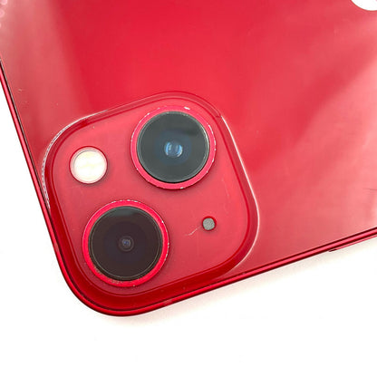 【全額返金保証】【最速発送】Apple iPhone iPhone 13 128GB (PRODUCT)RED au 白ロム 動作確認済 85%