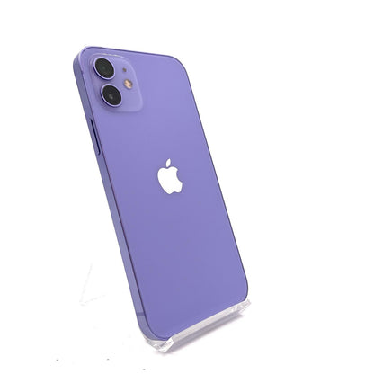 【最速発送】Apple iPhone iPhone 12 128GB パープル SIMフリー 白ロム【難有】 85%