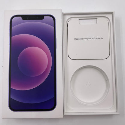 【最速発送】Apple iPhone iPhone 12 128GB パープル SIMフリー 白ロム【難有】 85%