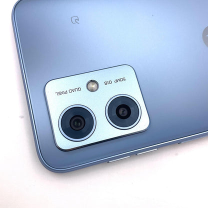 【全額返金保証】【最速発送】Motorola moto g 64 5G 128GB シルバーブルー SIMフリー XT2431-3 白ロム 美品 動作確認済