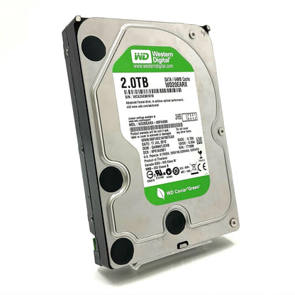 【全額返金保証】【最速発送】Western Digital ストレージ Caviar Green 3.5inch 2.0TB WD20EARX 動作確認済