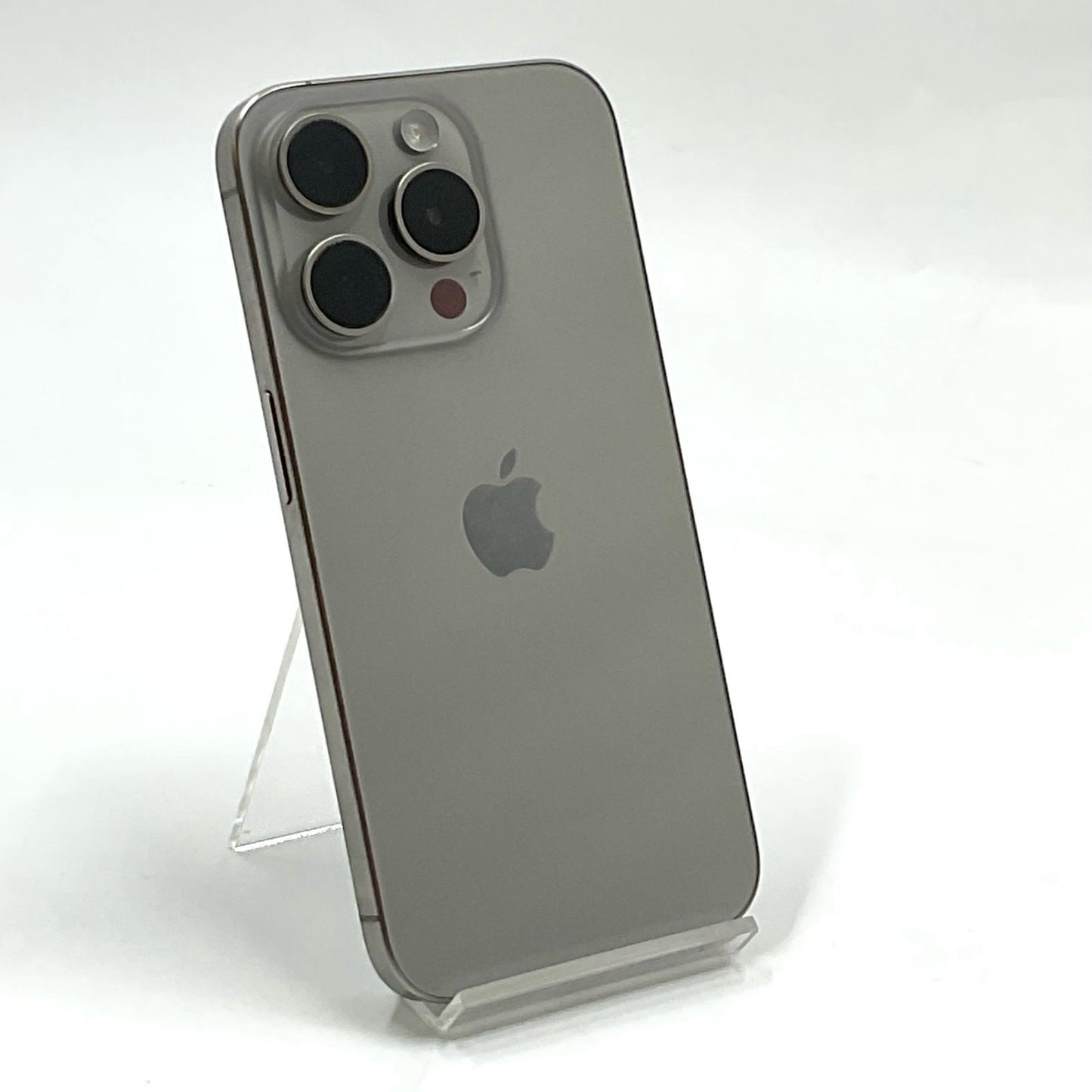 【全額返金保証】【最速発送】Apple iPhone iPhone 15 Pro 128GB ナチュラルチタニウム SIMフリー 白ロム 美品 動作確認済 89%