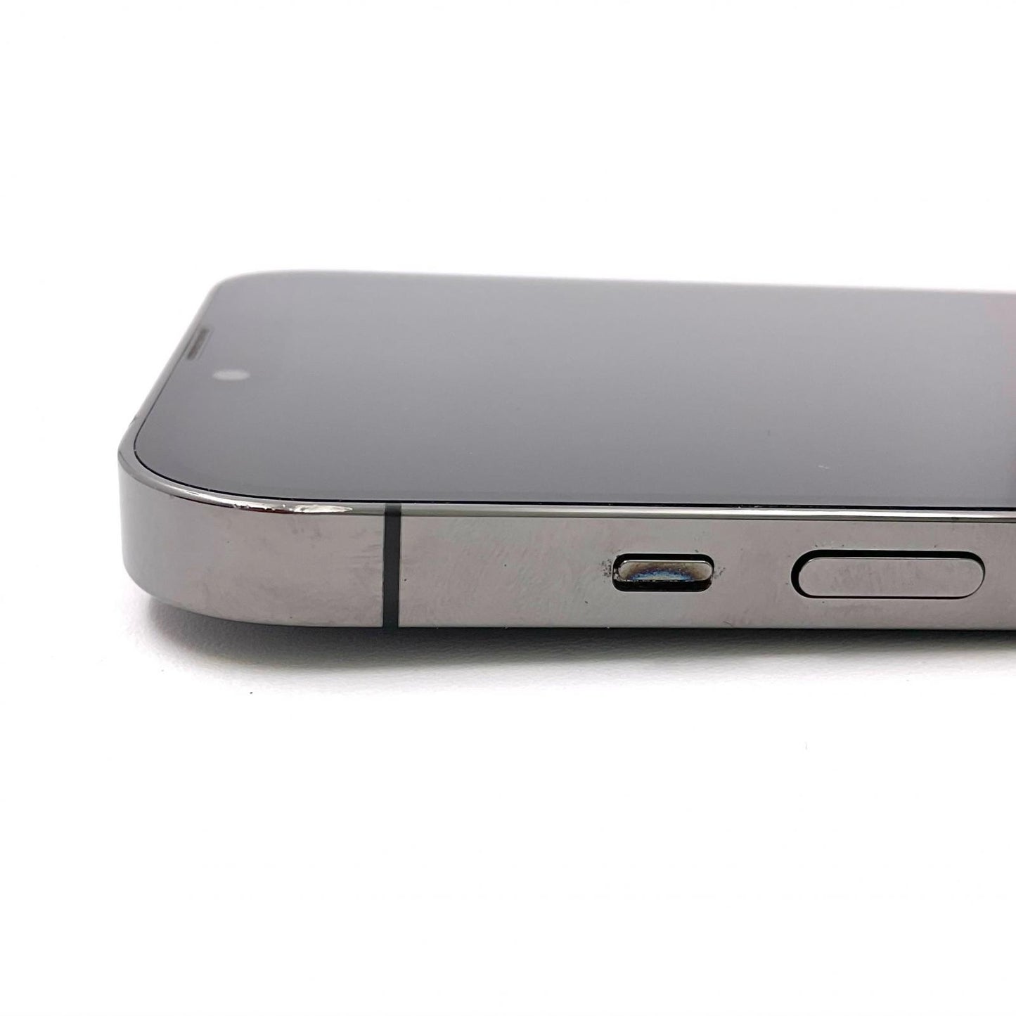 【全額返金保証】【最速発送】Apple iPhone iPhone 13 Pro Max 1TB グラファイト Softbank 白ロム 動作確認済 80%