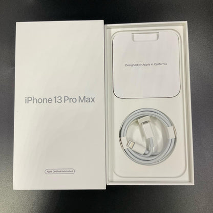 【全額返金保証】【最速発送】Apple iPhone iPhone 13 Pro Max 128GB シルバー SIMフリー 白ロム 動作確認済 100%