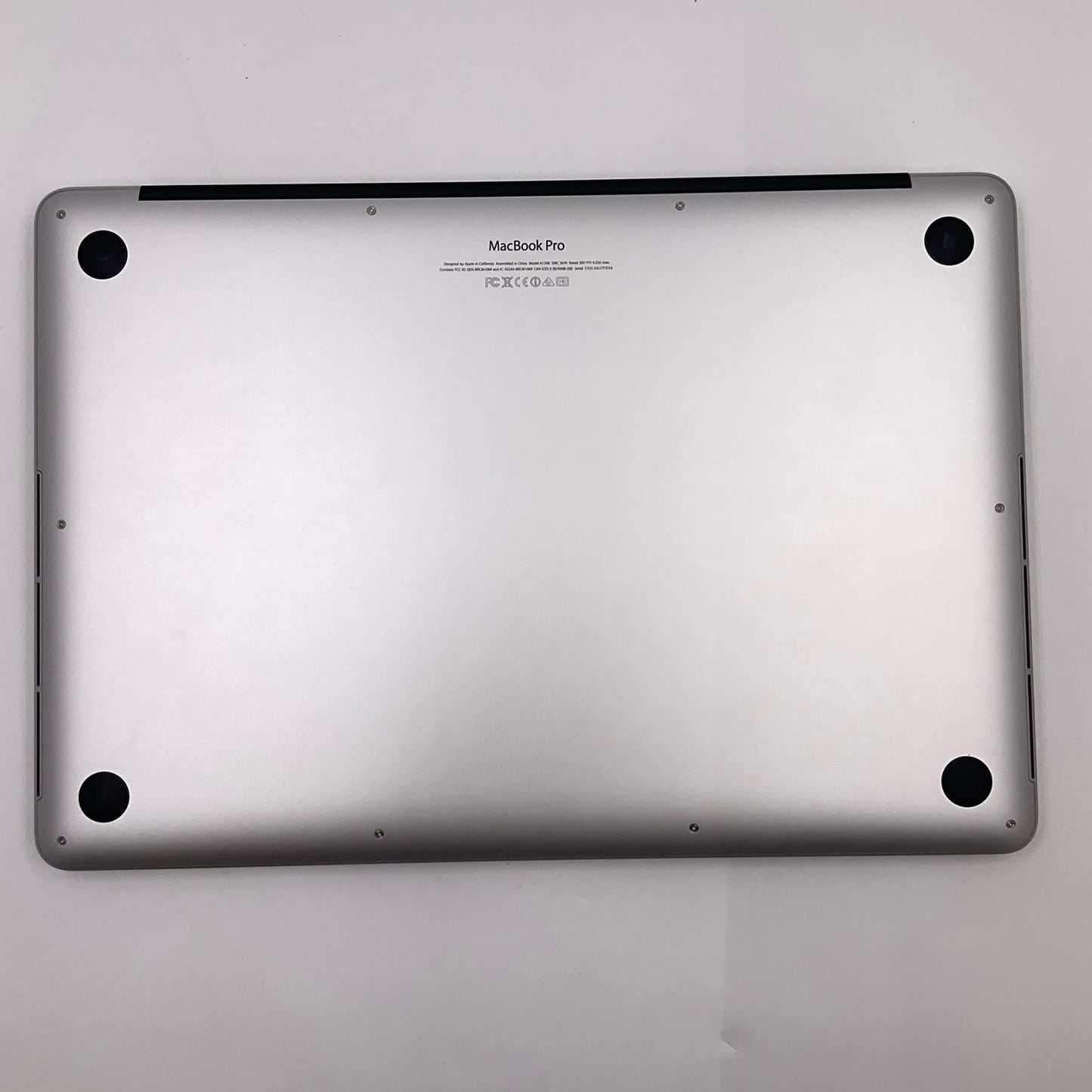 【全額返金保証】【最速発送】Apple MacBook Pro 15.4インチ 2013 2 GHz Intel Core i7 8GB SSD 256GB シルバー 動作確認済