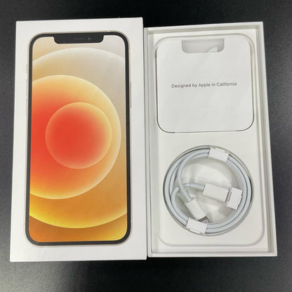 【全額返金保証】【最速発送】Apple iPhone iPhone 12 128GB ホワイト Softbank 白ロム 美品 動作確認済 89%