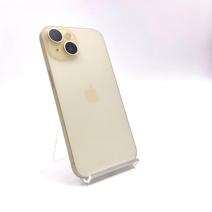【最速発送】Apple iPhone iPhone 15 128GB イエロー docomo 白ロム【難有】 87%