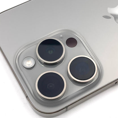 【全額返金保証】【最速発送】Apple iPhone iPhone 15 Pro 256GB ナチュラルチタニウム SIMフリー 白ロム 美品 動作確認済 88%