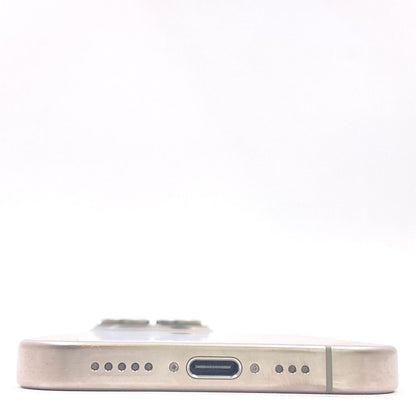 【全額返金保証】【最速発送】Apple iPhone iPhone 15 Pro 256GB ナチュラルチタニウム SIMフリー 白ロム 美品 動作確認済 88%