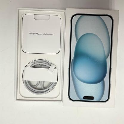 【全額返金保証】【最速発送】Apple iPhone iPhone 15 Plus 128GB ブルー SIMフリー 白ロム 美品 動作確認済 92%