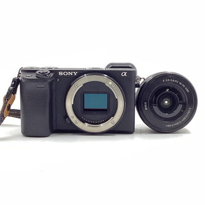 【全額返金保証】【最速発送】Sony デジタル一眼 α6400 ILCE-6400L パワーズームレンズキット ブラック 美品 動作確認済
