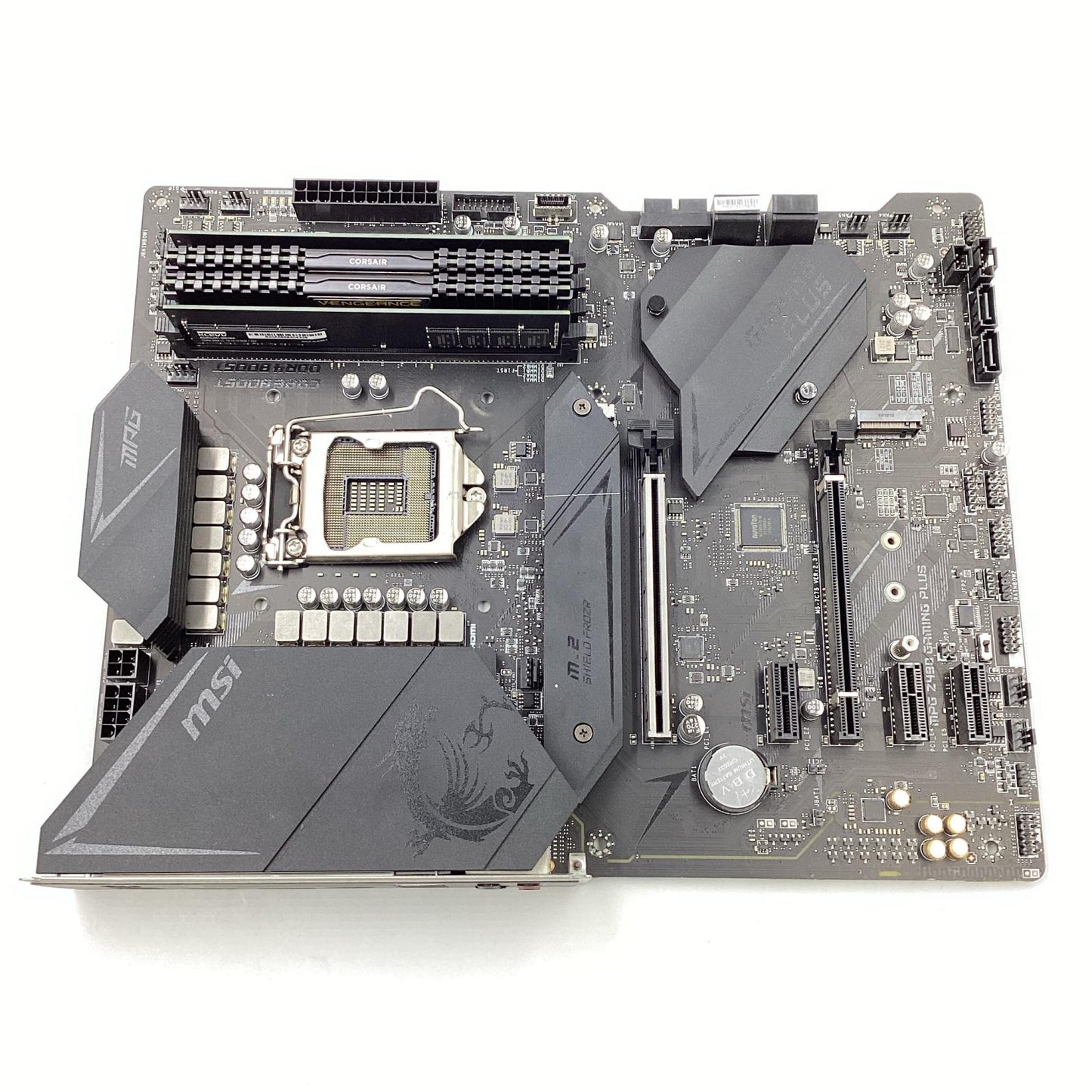 【全額返金保証】【最速発送】MSI マザーボード MPG Z490 GAMING PLUS 動作確認済