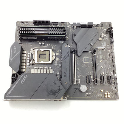 【全額返金保証】【最速発送】MSI マザーボード MPG Z490 GAMING PLUS 動作確認済