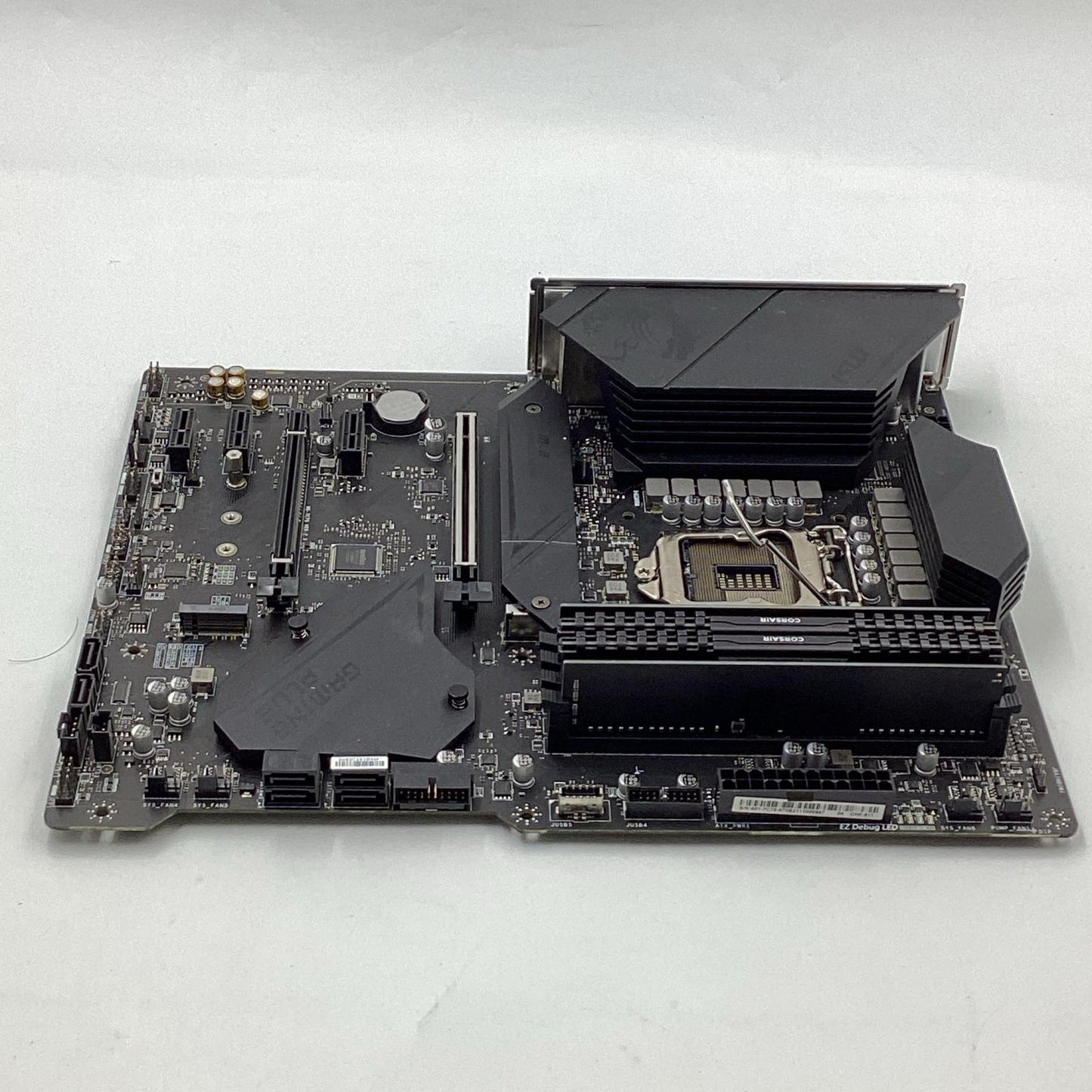 【全額返金保証】【最速発送】MSI マザーボード MPG Z490 GAMING PLUS 動作確認済