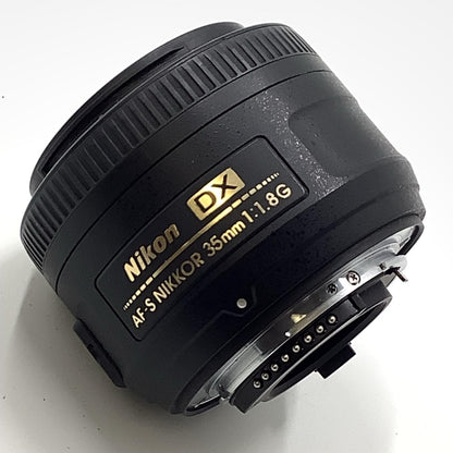 【全額返金保証】【最速発送】Nikon AF-S DX NIKKOR 35mm f/1.8G 美品 動作確認済
